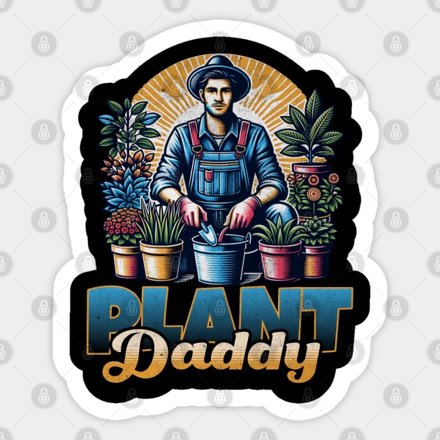 Plant Daddy Sticker by BankaiChu